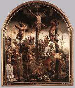 HEEMSKERCK, Maerten van The Crucifixion sg Spain oil painting artist